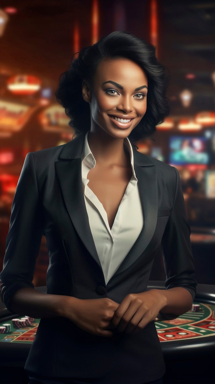 Aplikasi mobile epicgame menampilkan meja blackjack dealer langsung dan menu navigasi sportsbook di layar smartphone